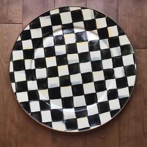 MacKenzie-Childs 16” enamel serving platter